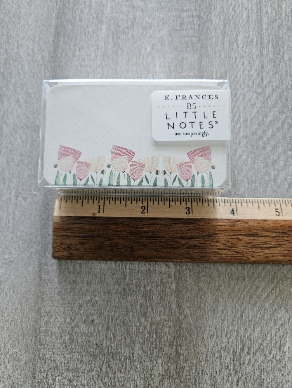 E. Frances Petite Floral Notecards in Pink and Green